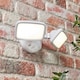 image 2 of BHS Twin Wilson Outdoor Flood Light, White