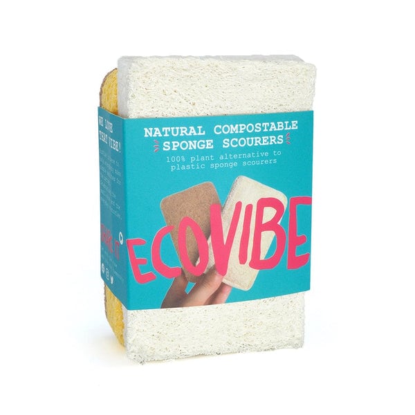 EcoVibe Compostable Scourers & Sponge Bundle