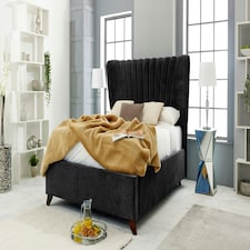 Dura Plush Small Double Bed Frame - Black