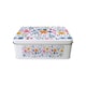 image 4 of Colourful Floral Storage Tin