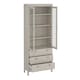 image 5 of Madrid China Cabinet 2 Glass Doors with 3 Drawers in Cashmere N/A