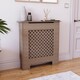 image 1 of Vida Designs Oxford Radiator Cover MDF Cabinet, Unfinished, 78cm
