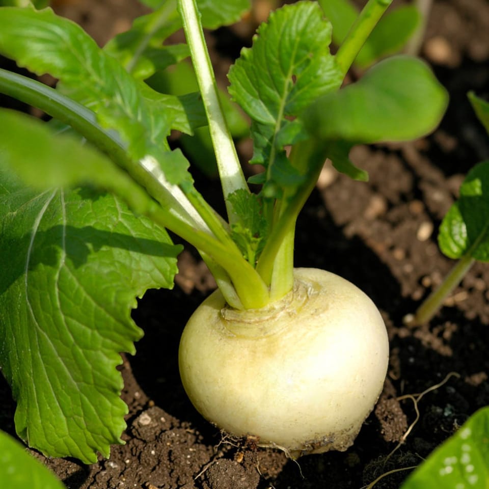 image 1 of Carbeth Plants Turnip Tokyo Cross Vegetable Plant - 6 pack - Easy Grow Kitchen Garden
