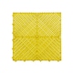 image 1 of Modular Interlocking Ribbed Vented Garage Floor Tiles - Yellow | Yellow | Yellow
