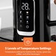 image 6 of GEEPAS 1.7L Digital Electric Kettle 2 Slice Bread Toaster & Microwave Kitchen Combo Set