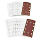 image 4 of Hook + Loop Mixed Grit Sanding Pads Sheets Sander sandpaper 40 - 120Grit 100pc