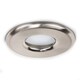 image 1 of ValueLights Downlight IP65 Brushed Chrome Ceiling Light Fitting Single Pack