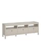 image 1 of Madrid TV Unit 3 Drawers in Cashmere Cream