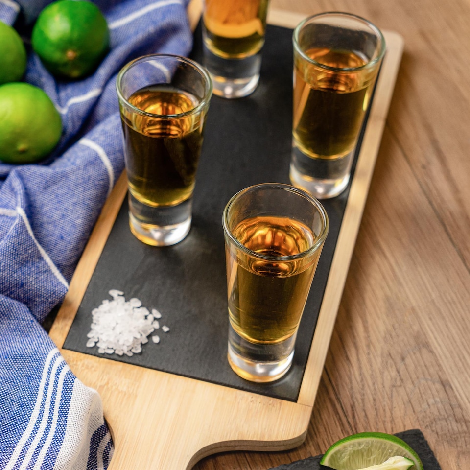 image 1 of Bormioli Rocco Ypsilon Shot Glasses - 70ml - Pack of 6 | Clear | Clear