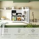 image 5 of HOMCOM 46L Counter Top Fridge Mini Fridge with Lock Chiller Box Cream White