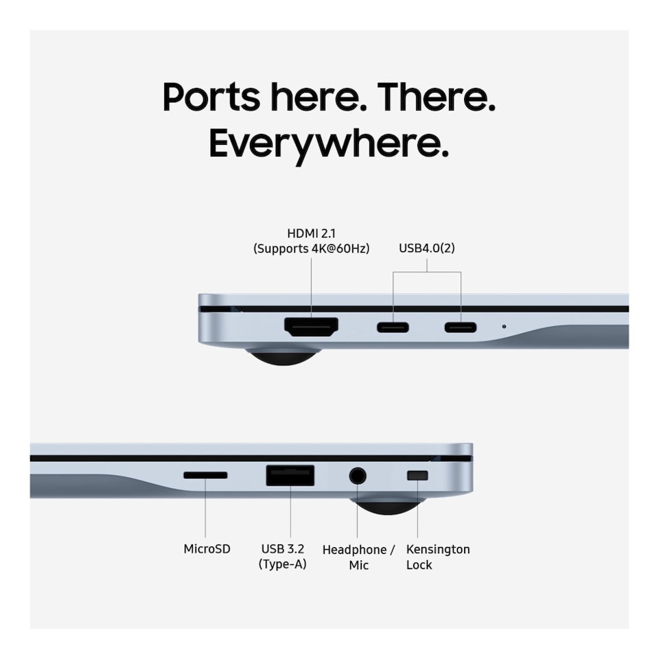 image 1 of Samsung Galaxy Book4 Edge Copilot+ 16GB RAM 256GB UFS 15.6" Windows 11 Home AI Laptop