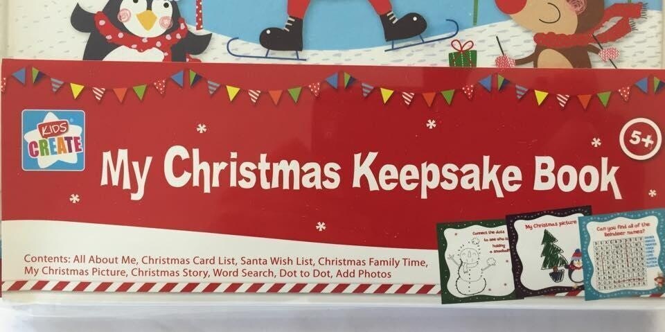 image 1 of My Christmas Keepsake Book/Journal Stories and More