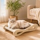 image 2 of PawHut 2 in 1 Sisal Cat Scratcher Bed Cat Scratching Board and Lounger