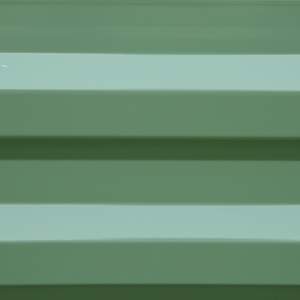 image 1 of Outsunny Set of 2 Raised Garden Bed Galvanised Planter Box Easy Setup Dark Grey