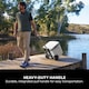 image 6 of Ninja FrostVault 30QT/28L Wheeled Cooler with Dry Zone, Cloud White FB230UKWH
