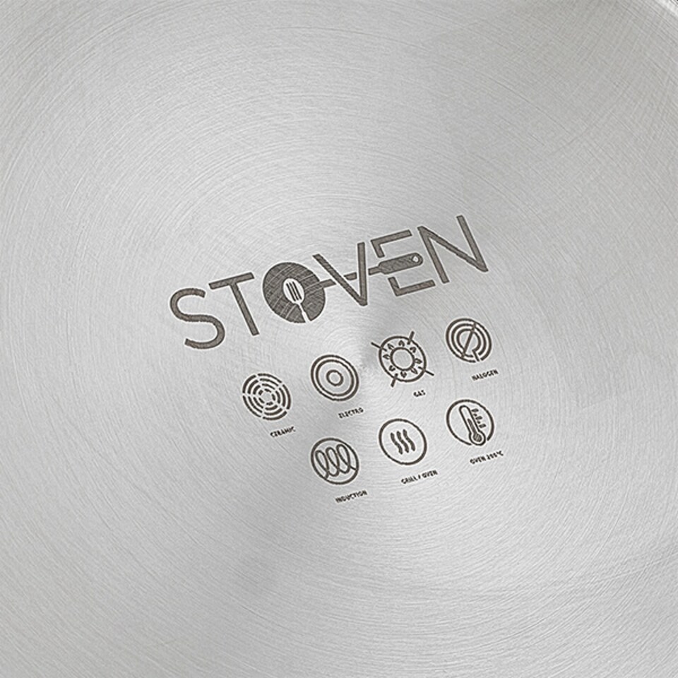 image 1 of Stoven Hextra 4 Piece Saucepan Set with Milk Pan