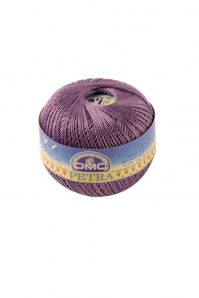 DMC Purple Size 3 Petra Cotton Thread (Value Pack 10 x 100g Balls)
