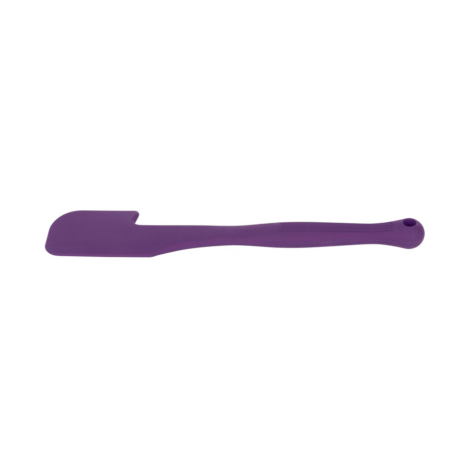 image 1 of Colourworks Silicone Kitchen Spatula Purple 28cm