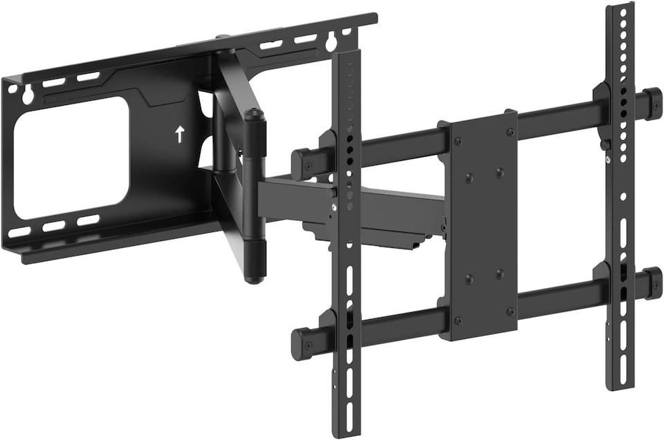 image 1 of Heavy Duty Swivel and Tilt TV Wall Bracket for 32 to 70 Inch Screens, Long Reach Arm