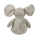 image 2 of Mumbles Zipped Elephant Plush Toy - Grey - One Size