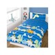 image 2 of Rapport Dinosaur Duvet Cover Set - Blue - Junior Blue | Single