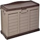 image 1 of 440L Garden Cushion Storage Box / Chest Sit on Lid | Brown