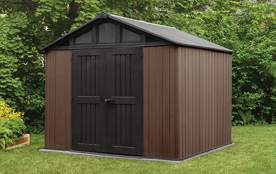 image 1 of Keter Stronghold 10x8 Shed - Brown