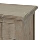 image 2 of Copgrove Collection 3 Drawer Bedside Table - Wood - L45 x W55 x H60 cm - Brown Brown