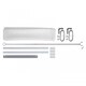 image 3 of Patio Cover Roof Blinds 3 x 3.05 - L290 x W54 cm - White White