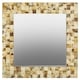 image 1 of Interiors by Premier Cream Mother of Pearl Wall Mirror Cream
