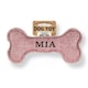 image 1 of History & Heraldry Pre-Personalised Squeaky Bone Dog Toy - Mia