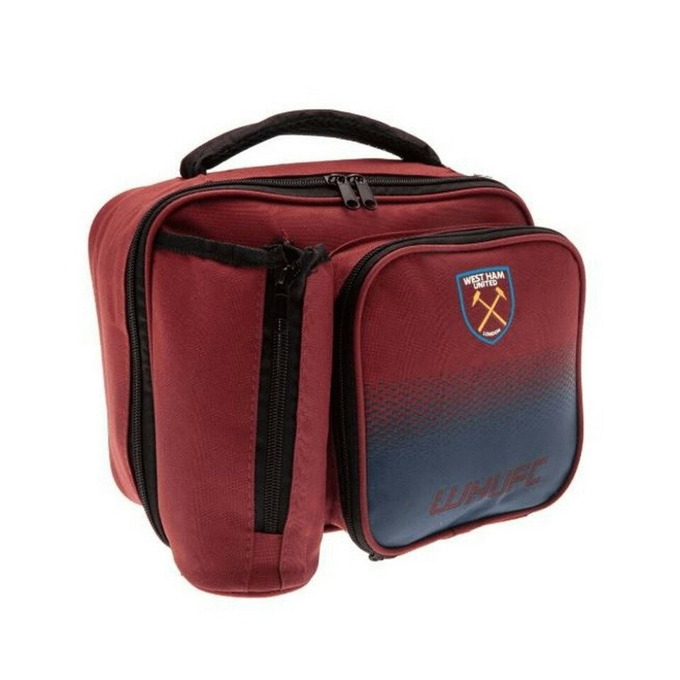 image 1 of West Ham United FC Fade Lunch Bag - Burgundy - One Size (UTSG17748)