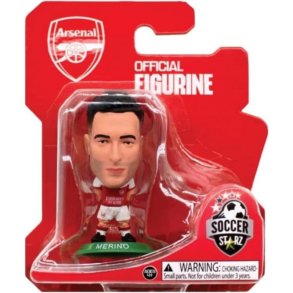 Arsenal FC Mikel Merino SoccerStarz Football Figurine | Multi