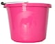 image 1 of Red Gorilla Premium Bucket - Heavy-Duty Recyclable Plastic Bucket with Metal Handle | Pink