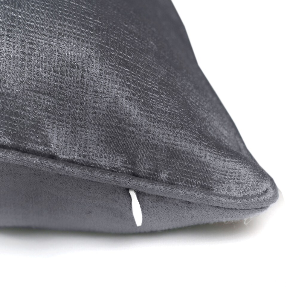 image 1 of Fusion Strata Cushion Cover Charcoal