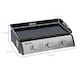 image 7 of Outsunny Portable Gas Plancha BBQ Grill with 3 Stainless Steel Burner, 9kW