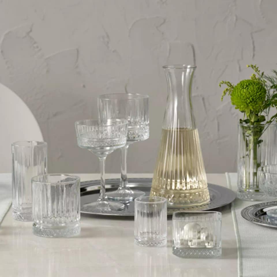 image 1 of Queensway Home & Dining Champagne Coupe Glasses 260ml 4 or 8 Pack | Clear | 4 Glasses