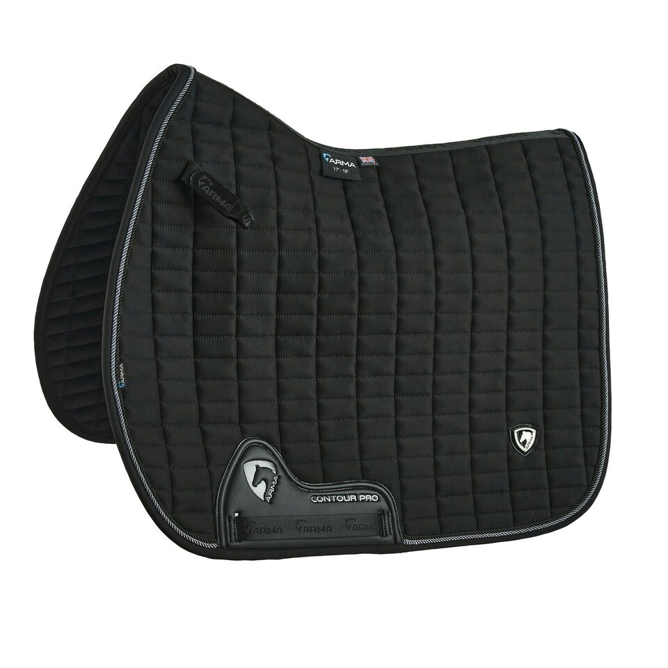 image 1 of Shires ARMA Classic GP Saddlecloth White | Size: 15-16.5 Inch
Colour: White