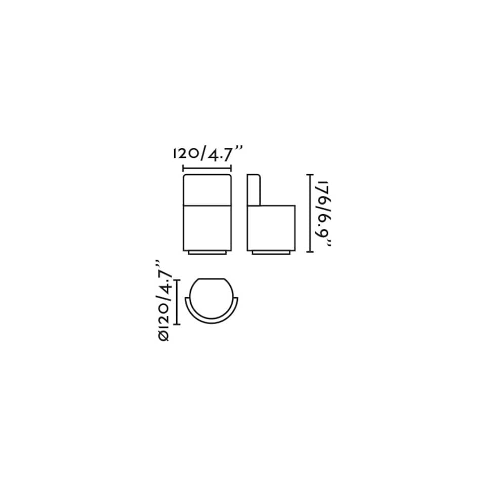 image 1 of Noboru Outdoor Display Light Dark Grey GU10 IP67