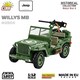 image 1 of Willys MB brick model Jeep - COBI 2805 -  1207 brick Jeep model