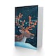 image 2 of Greeting Card Cute Reindeer With String Lights On Antlers Blank For Him Or Her Art Xmas Christmas Card