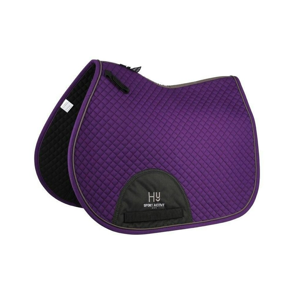 Hy Sport Active Horse GP Saddlepad - Royal Violet - Pony