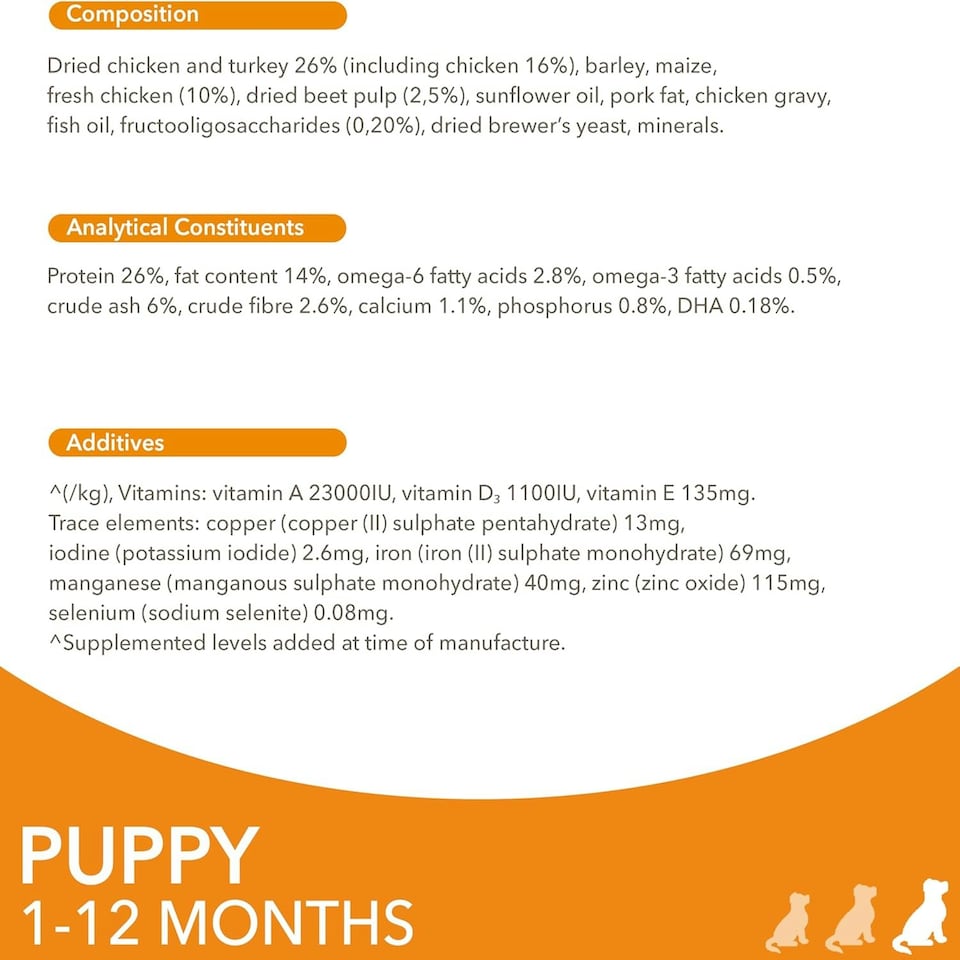 image 1 of IAMS Complete Dry Dog Food for Puppy Large Breeds with Chicken 12 kg
