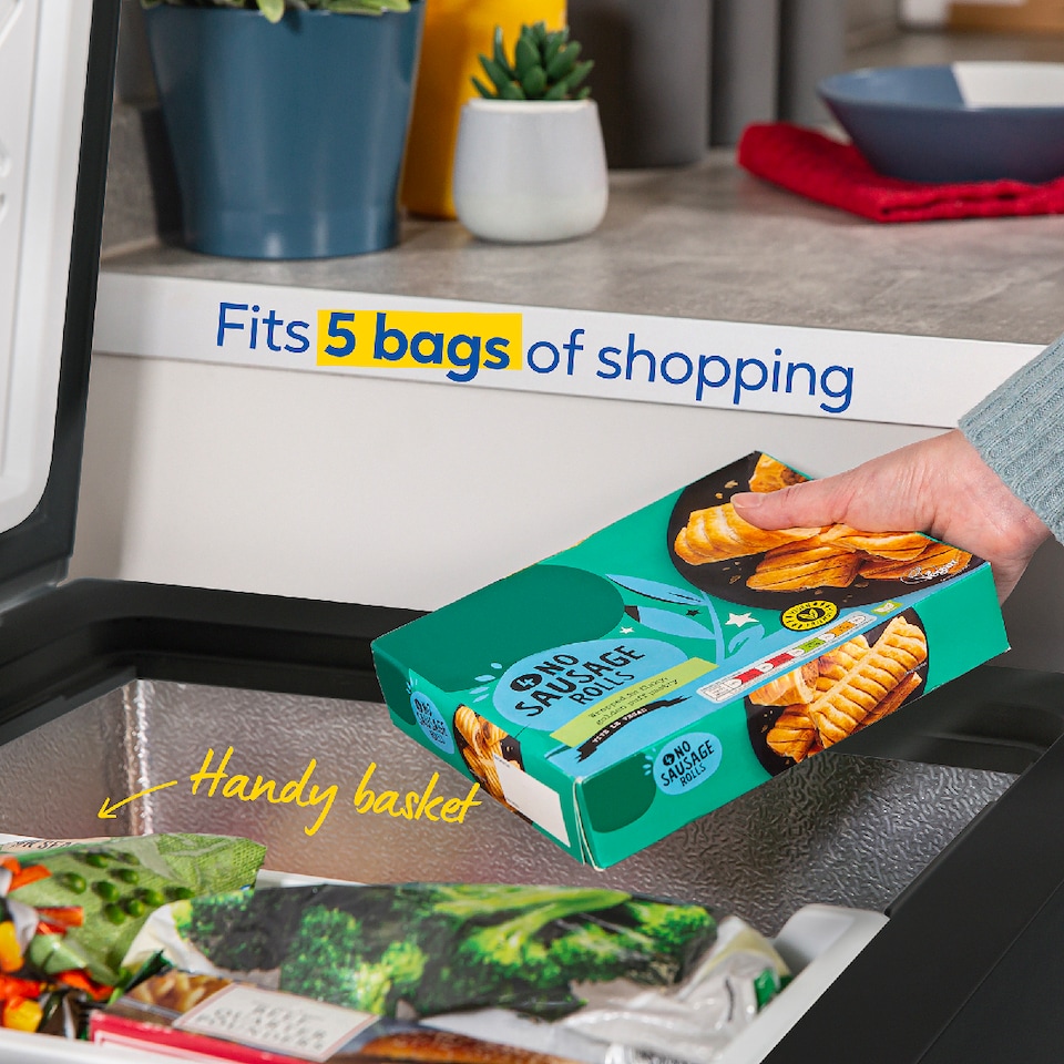 image 1 of Russell Hobbs RH99CF0E1B Chest Freezer 99L Freestanding Black 5 Year Guarantee