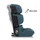 image 10 of Be Cool Foldy i-Size Car Seat 100-150cm, 3.5-12 Years Black