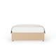 image 2 of Memory Maestro Memory Foam Natural Plush Velvet Divan Set Double