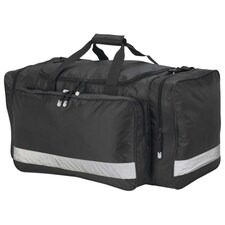 Shugon Glasgow Jumbo Kit Holdall Duffle Bag - 75 Litres - Black - One Size