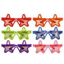 Assorted Children's Star Shaped Glasses