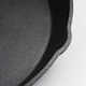 image 6 of Toque Frying Pan Non Stick Cast Iron 30cm Steak Skillet Round BBQ Grill Camping