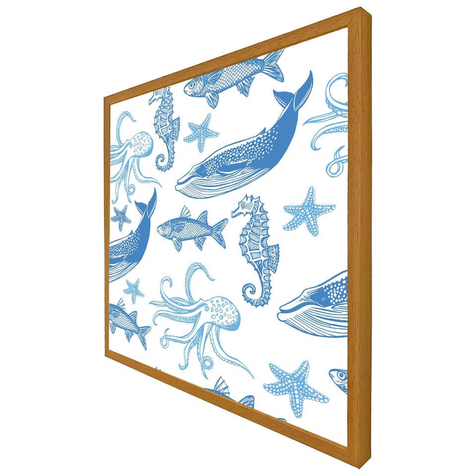 image 1 of Sealife (Picture Frame) White | L